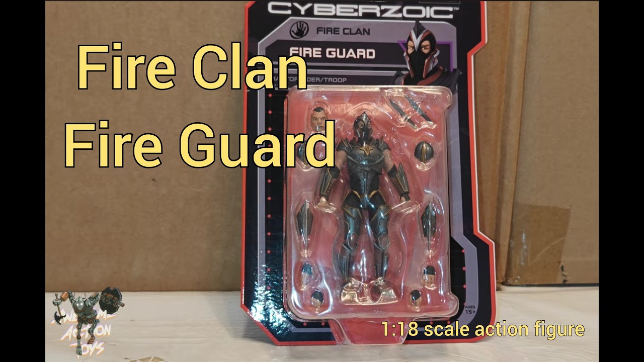 Фигурка Cyberzoic Fire Guard в масштабе 