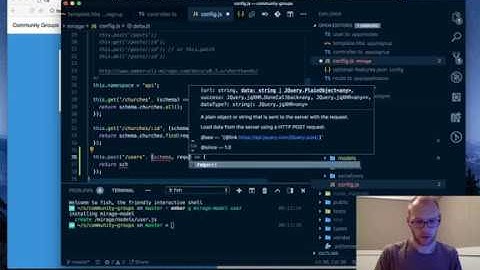 Community Groups App - Creating Records in Ember CLI Mirage (part 2b)