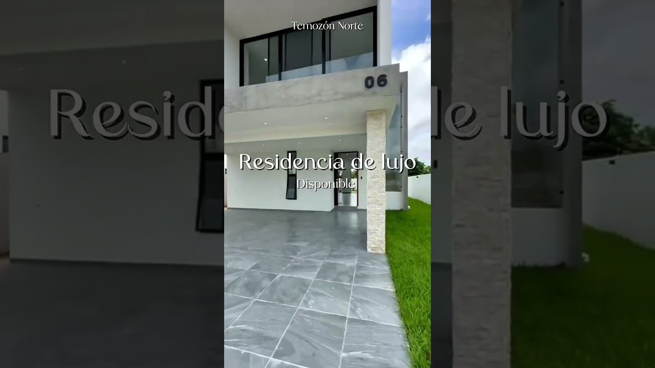 🏡  Elegancia, espacio y diseño en Temozón Norte