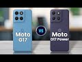 Moto G17 VS Moto G17 Power full comparision #motorola #review 