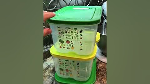 How to use Tupperware Fridge Smart containers!