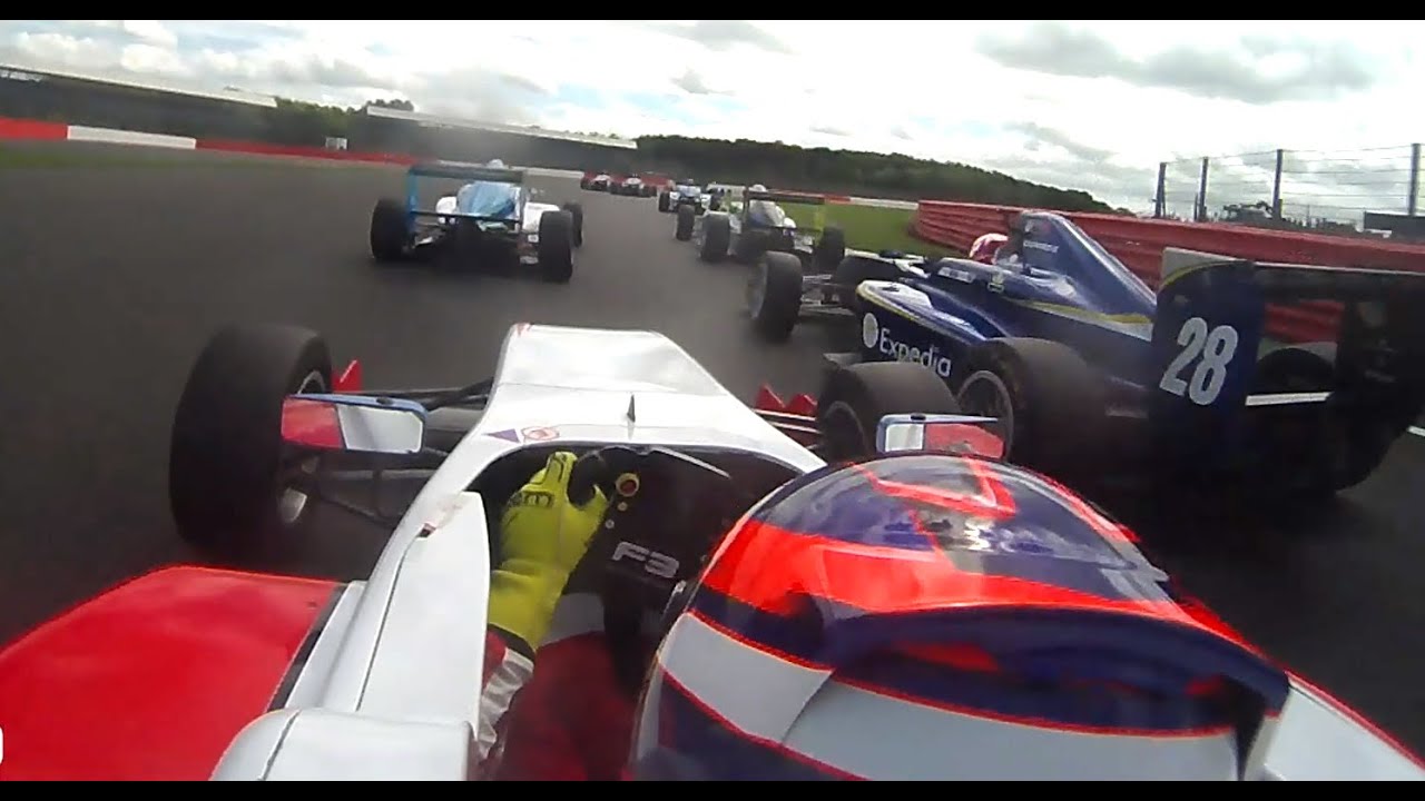 BRDC British Formula 3 F3 GB3 11.6.17 Silverstone Race 3 Nicolai Kjaergaard onboard by ShuntMonkey