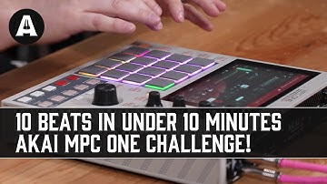 Maak 10 beats in MINDER DAN 10 MINUTEN met ALLEEN de Akai MPC One Retro!