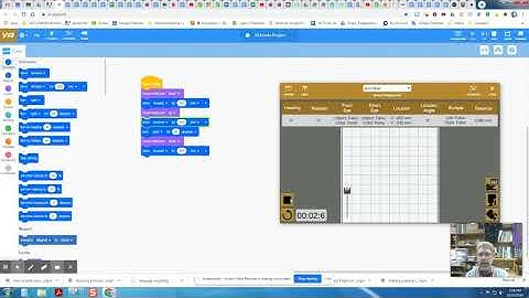 Vex VR  Using drawing tools to draw a letter