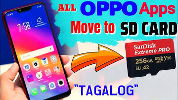 TIPS Paano Maglipat ng Apps Papuntang SD CARD sa OPPO A3s , A5s | HOW TO MOVE APPS TO SD CARD in A3s