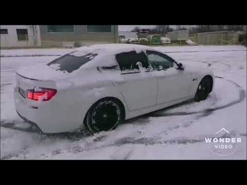 Bmw F10 528i Schnee Drift MERO 