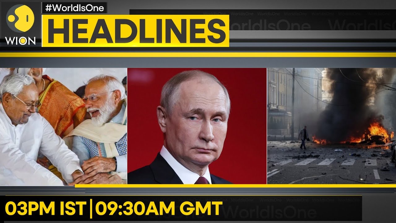 Russia Halts Oil Export After Drone Strike | Tejashwi Trails In RJD's Safest Seat | WION Headlines