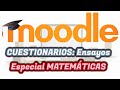 MOODLE: Preguntas tipo ENSAYO (MATEMÁTICAS): Cómo hacer y calificar | Aula Virtual EducaMadrid