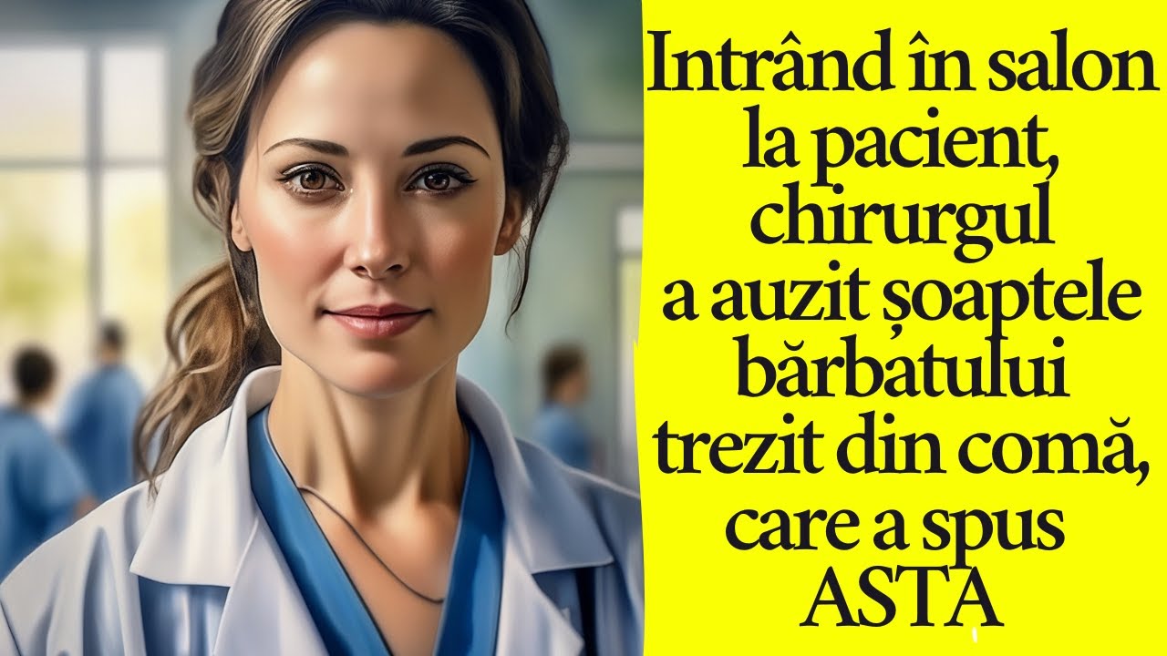 Intrând în salon la pacient, chirurgul a auzit șoaptele bărbatului trezit din comă, care a spus ASTA