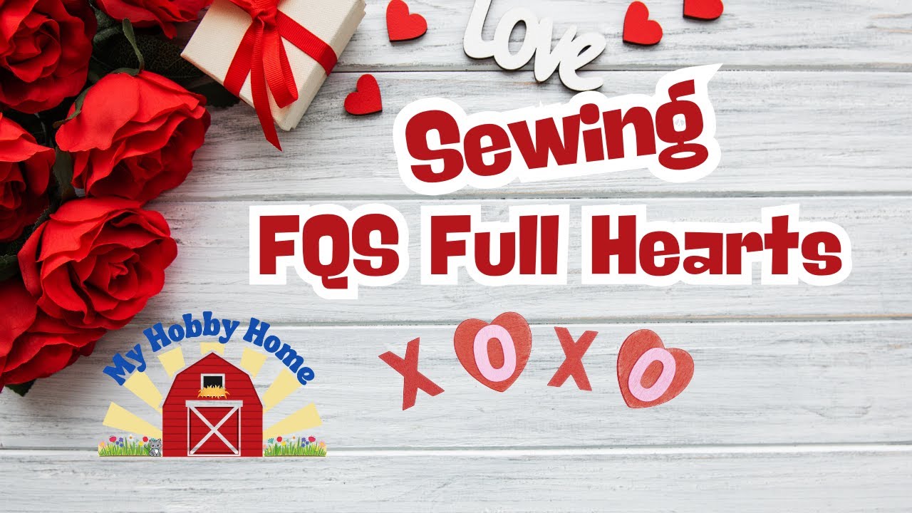 FAT QUARTER SHOP 2026 LIMITED EDITION CUPID BOX - FULL HEARTS - X's & O's