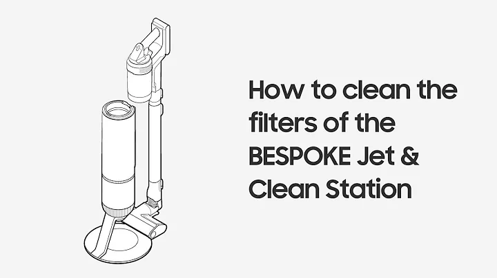 How to clean the filters of BESPOKE Jet and Clean Station