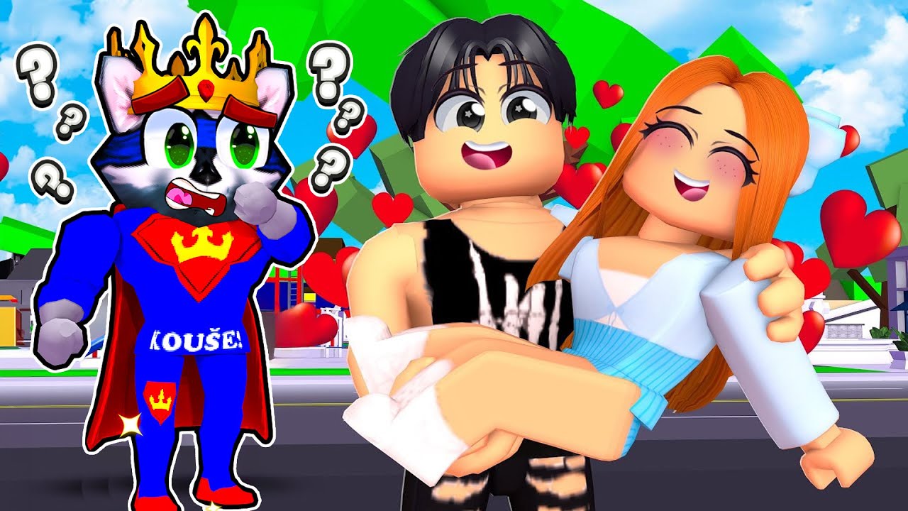 PŘEBRAL mi MOJI HOLKU v Roblox Brookhavenu!!!😢😢