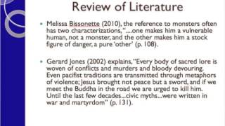 Dr. Kenzoe Brian J. Selie National Conference Presentation Monsters, Music, And The Movement