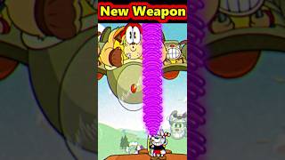 Cuphead – New Explosive Weapon // Full Showcase - #shorts #cuphead