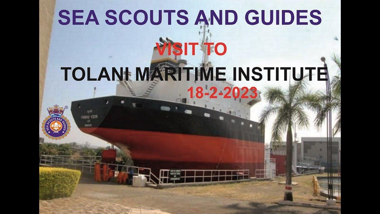 SEA SCOUTS VISIT TO TOLANI MARITIME INSTITUTE YouTube