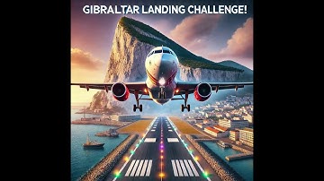 Can I Nail My First Ever Gibraltar Landing? Air Portugal A320 on VATSIM | MSFS 2024