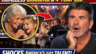 87-Year-Old Grandma & 4-Year-Old Granddaughter Shock Simon Cowell | AGT