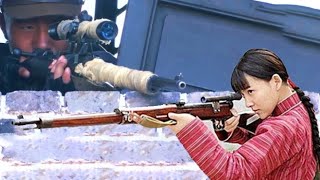 【Full Movie】Japanese wreak havoc in the city, but a female hunter kills them with a a sniper rifle.