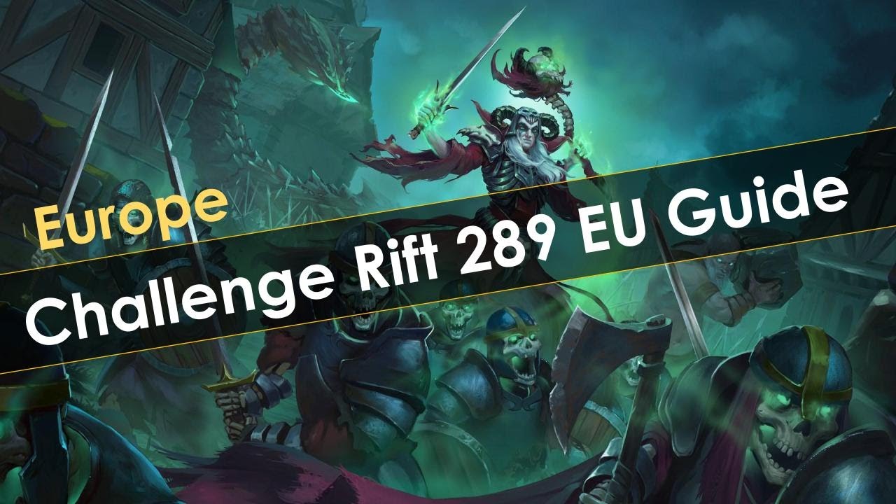 Diablo 3 Challenge Rift 289 EU Guide - YouTube