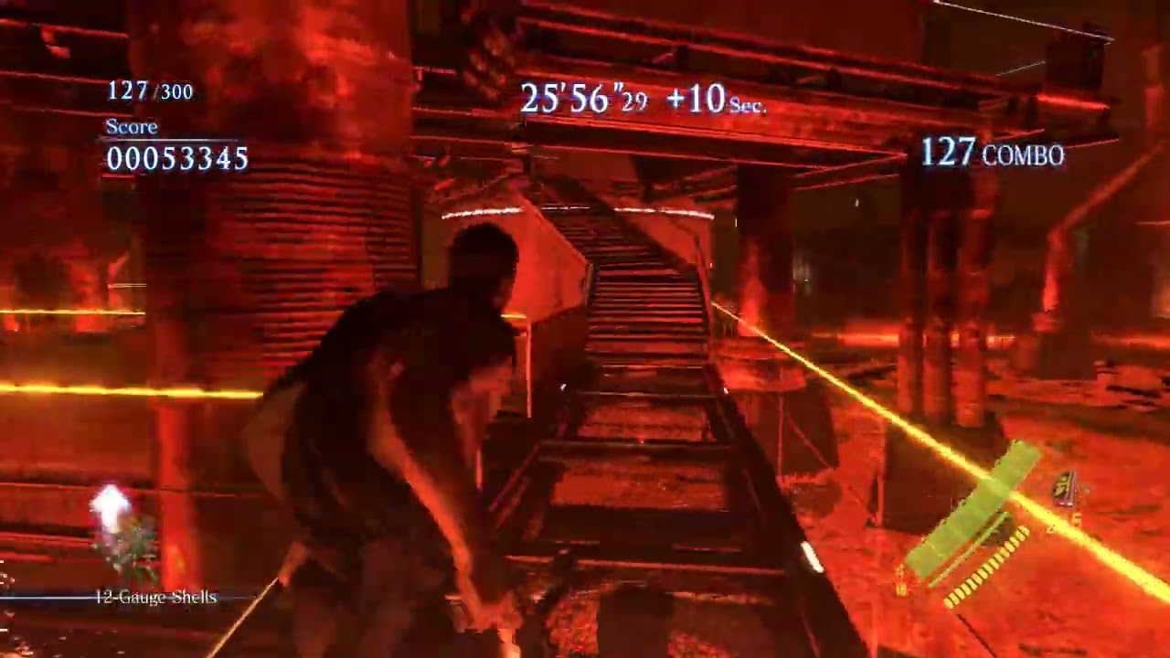 Resident Evil 6 PC Mercenaries No Mercy Liquid Fire Chris EX 2997k LB