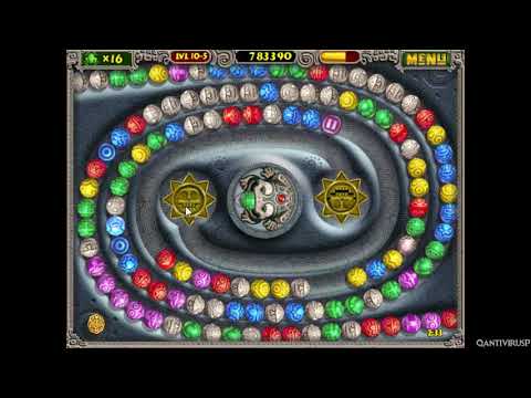 Прохождение игры Zuma Deluxe [HD720px60]