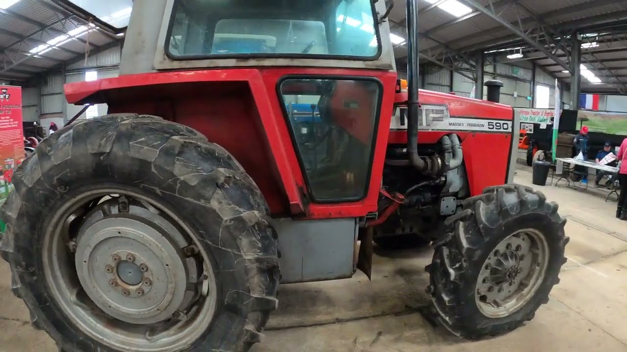 1977 Massey Ferguson 590 4.1 Litre 4-Cyl Diesel Tractor (75 HP) Spring Tractor World 2025