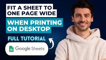 How To Fit A Sheet To One Page Wide When Printing In Google Sheets On Desktop [2025 Guide]
