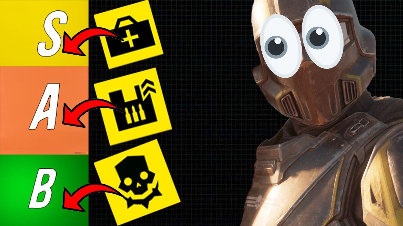 Armor Passive Tier List Against All Factions in Helldivers 2 - YouTube