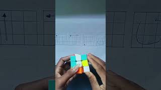 learn how to solve a Rubik's cube 3x3 bigginner tutorial #shortvideo #viral