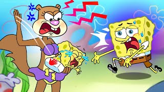 Daddy, Please Save Me...spongebob Family Life Story - Spongebob Squarepants Animation