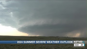 2024 ND summer severe weather outlook, if the transition to La Niña will play a role