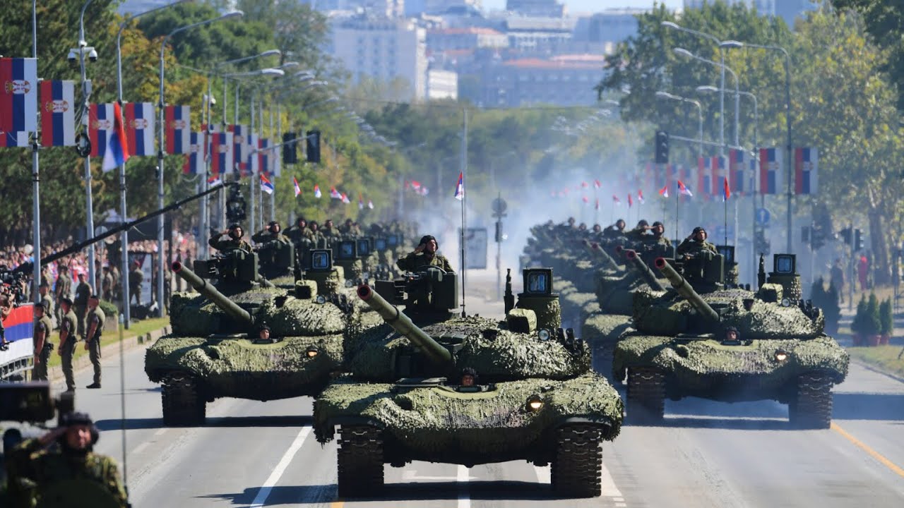 Vojska Srbije 2025 - Vojna Parada 2025-Serbian Army 2025 Hell March - Like a Phoenix From The Ashes 