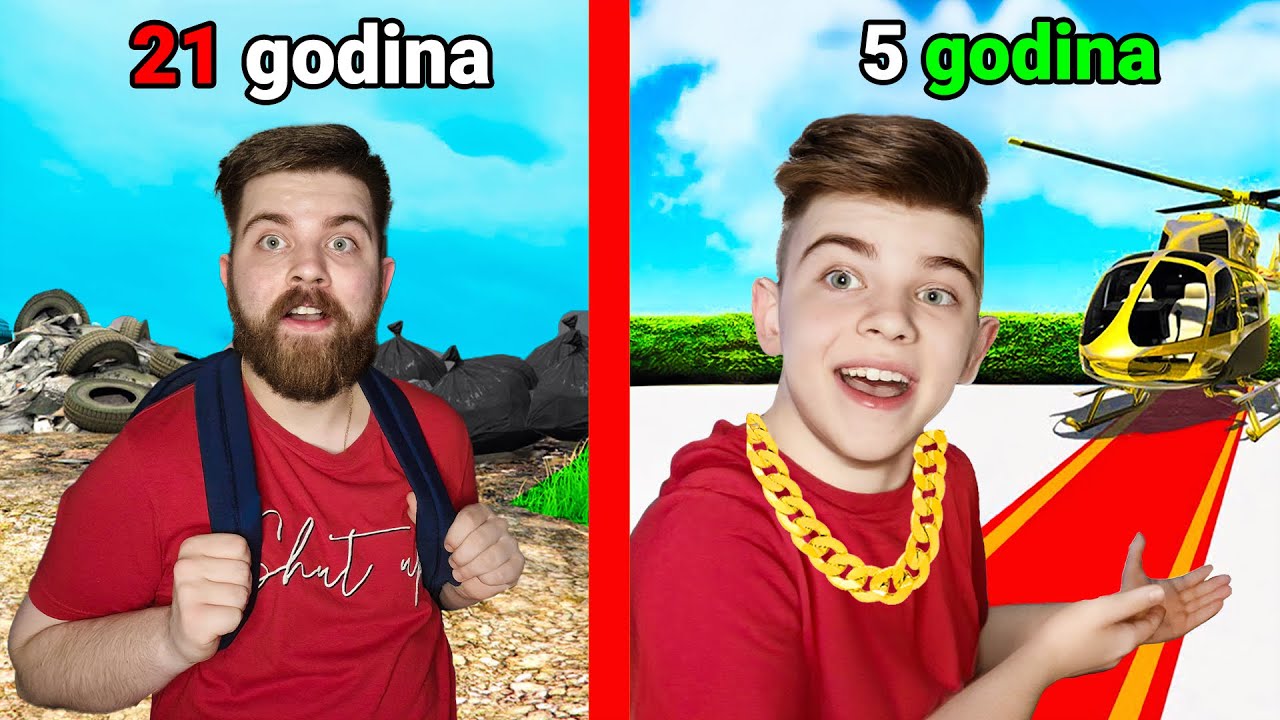 24H KAO NAJBOGATIJE DIJETE U GTA 5😲💰 *haos*
