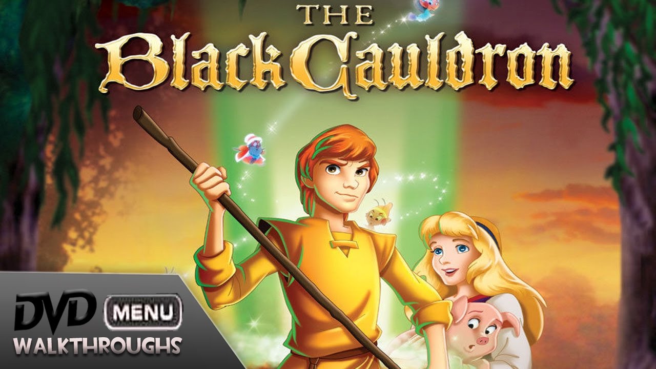 The Black Cauldron (1985, 2010) DvD Menu Walkthrough YouTube