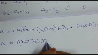 3-Bit Magnitude Comparator