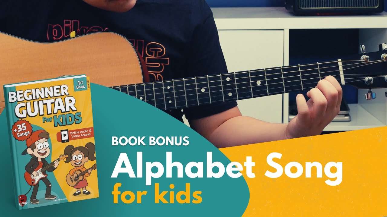 The Alphabet Song on Guitar (Kids) [Book Bonus]