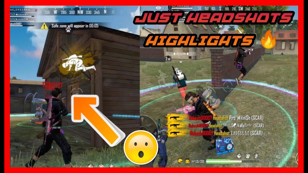 JUST HEADSHOTS MONTAGE 😲// DRAG PRECISE AND DEFAULT HEADSHOTS 🔥!! Free Fire !!