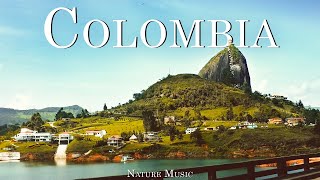 Colombia 4K - Scenic Nature Relaxation Film with Peaceful Relaxing Music for Rest, Relax