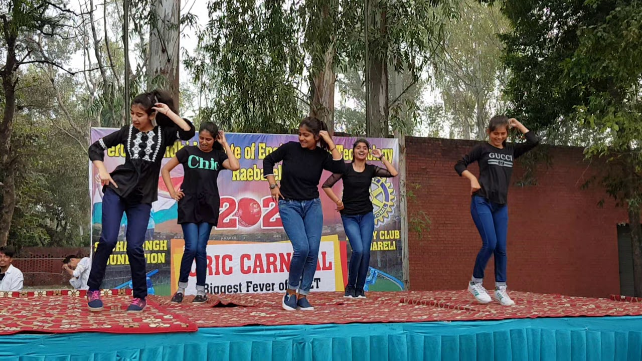 Feroze Gandhi Institute of Engineering Technology Raebareli CRIC CARNIVAL2020Super Dance Performance