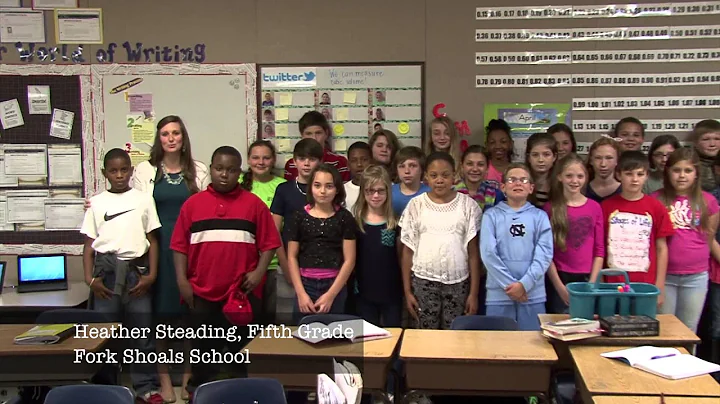 Heather Steading, Fifth Grade, Fork Shoals School