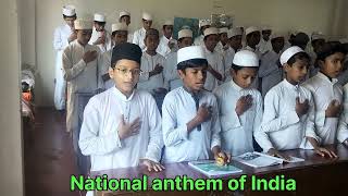 National anthem of India of VII Class students (Darul huda Bengal Campus) Bhimpur, Paikar, Birbhum.