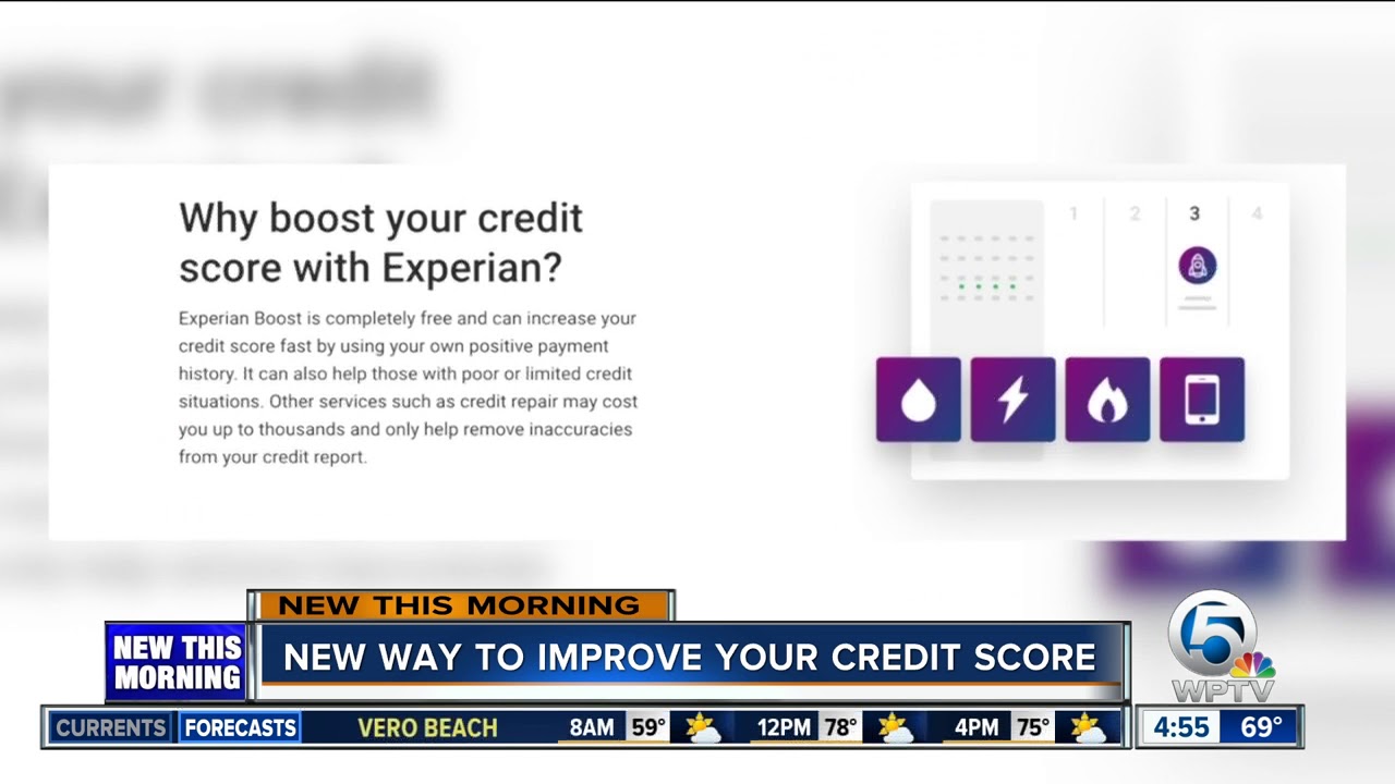 Experian boost might be able to improve your credit score youtube
