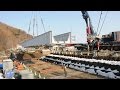 復旧急ぐ新得の鉄橋　ＪＲ根室線　年内開通目指す の動画、YouTube動画。