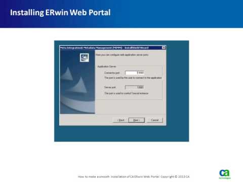 How to Make a Smooth Installation of Erwin Web Portal