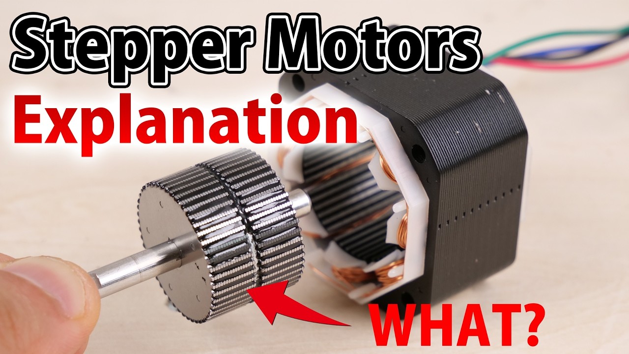Stepper Motor, Operating Principle and Structure Explained