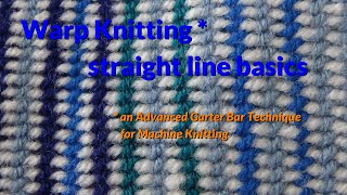 Warp Knitting Basics