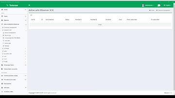How to monitor, drop and restrict calls from/to 3CX in the real time in the #Tariscope