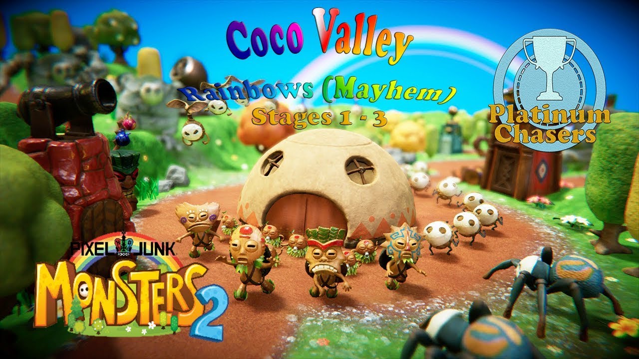 Coco Valley - Mayhem Perfect (Rainbows) - Stages 1-3 - Pixeljunk
