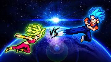 Kefla SSJL VS Vegito SSB DBFZ V2 in Jump Force Mugen