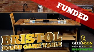 The Geeknson Bristol Board Game Table - Kickstarter Video.